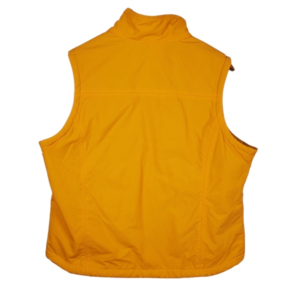 Vntg L.L. Bean Women's Vest. Yellow. LG - Picture 7 of 10